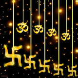 6 + 6 Om & Swastik Lights