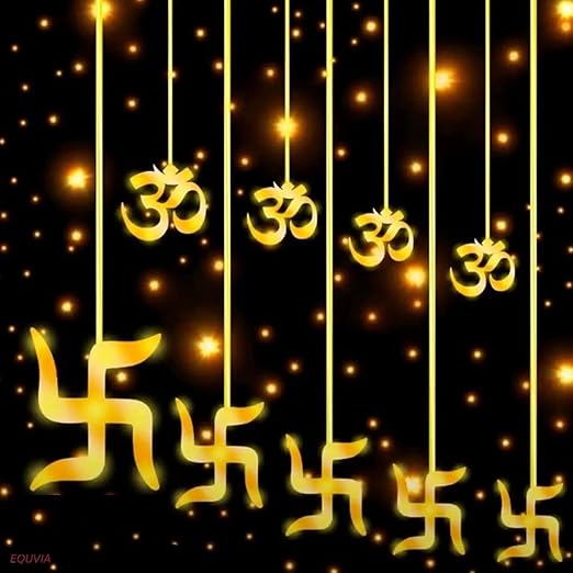 6 + 6 Om & Swastik Lights