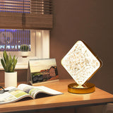 Square Shaped  Crystal Lamp